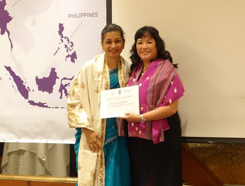 Award photo from 2016